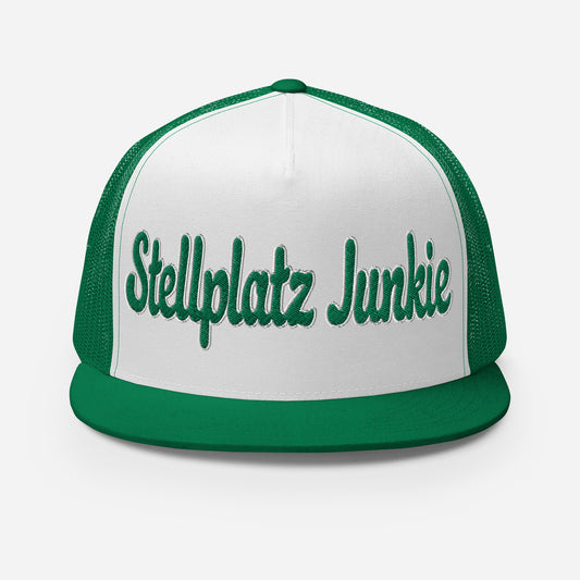 Classic Trucker Cap - "Stellplatz Junkie" embroidered