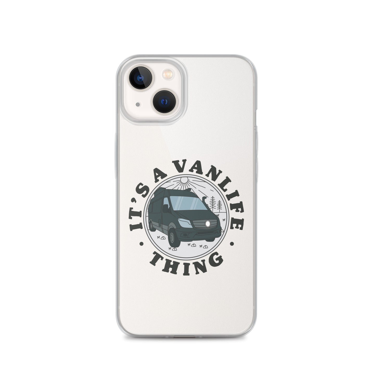 Clear Case for iPhone® - IAVLT (camper1)