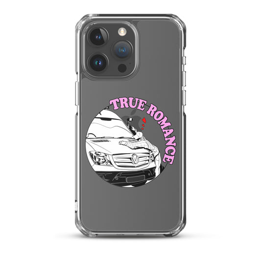 Clear Case for iPhone® with “True Romance” (M) logo