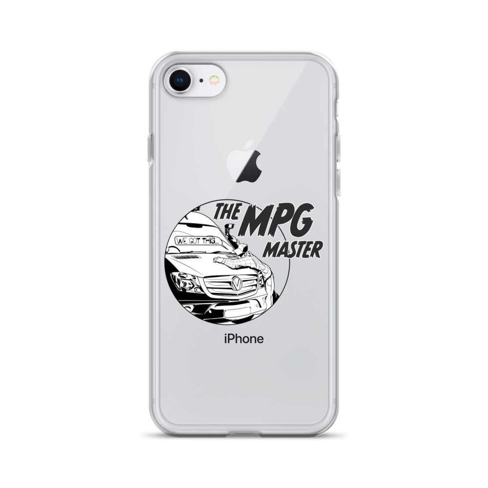 Clear Case for iPhone® with “The MPG Master” (M) logo