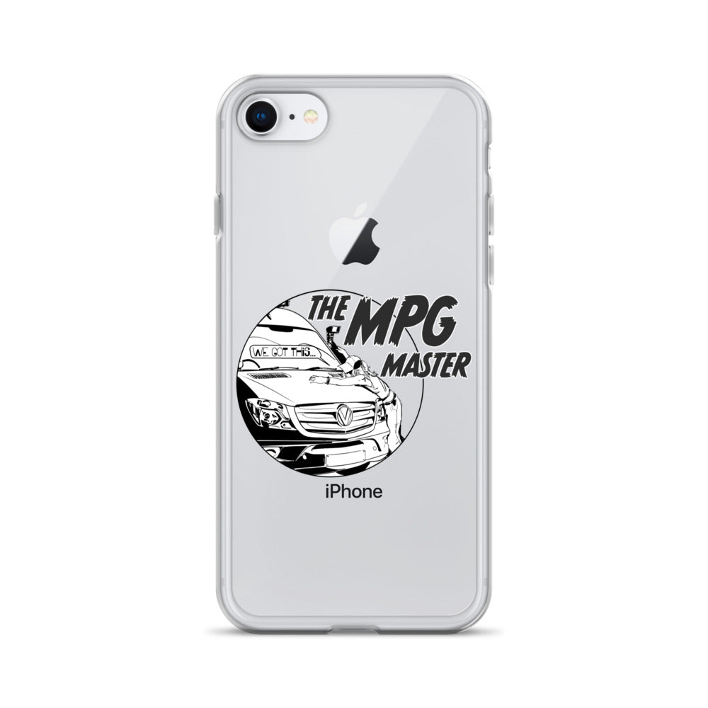 Clear Case for iPhone® with “The MPG Master” (F) logo