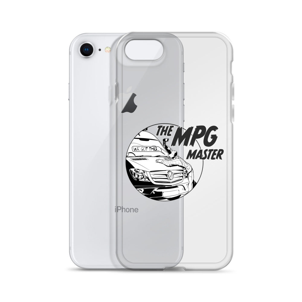 Clear Case for iPhone® with “The MPG Master” (M) logo