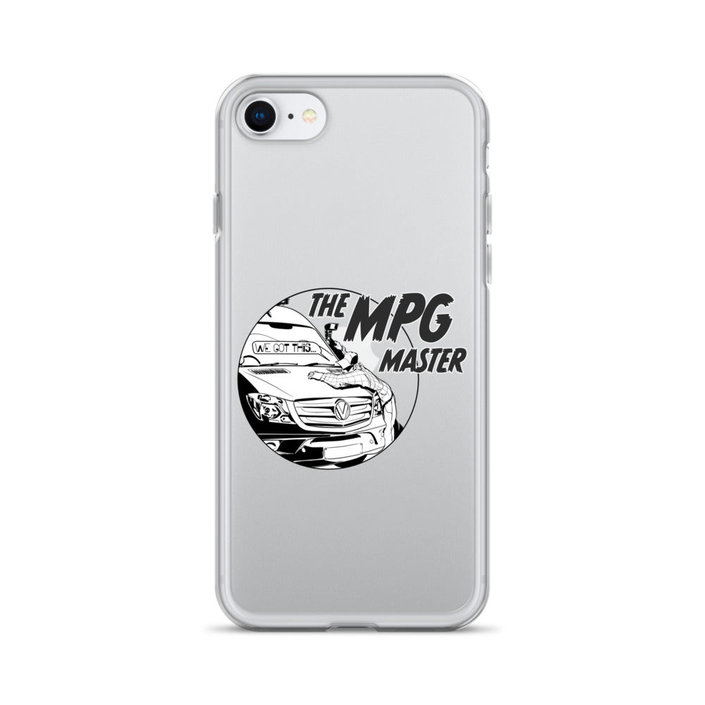 Clear Case for iPhone® with “The MPG Master” (M) logo