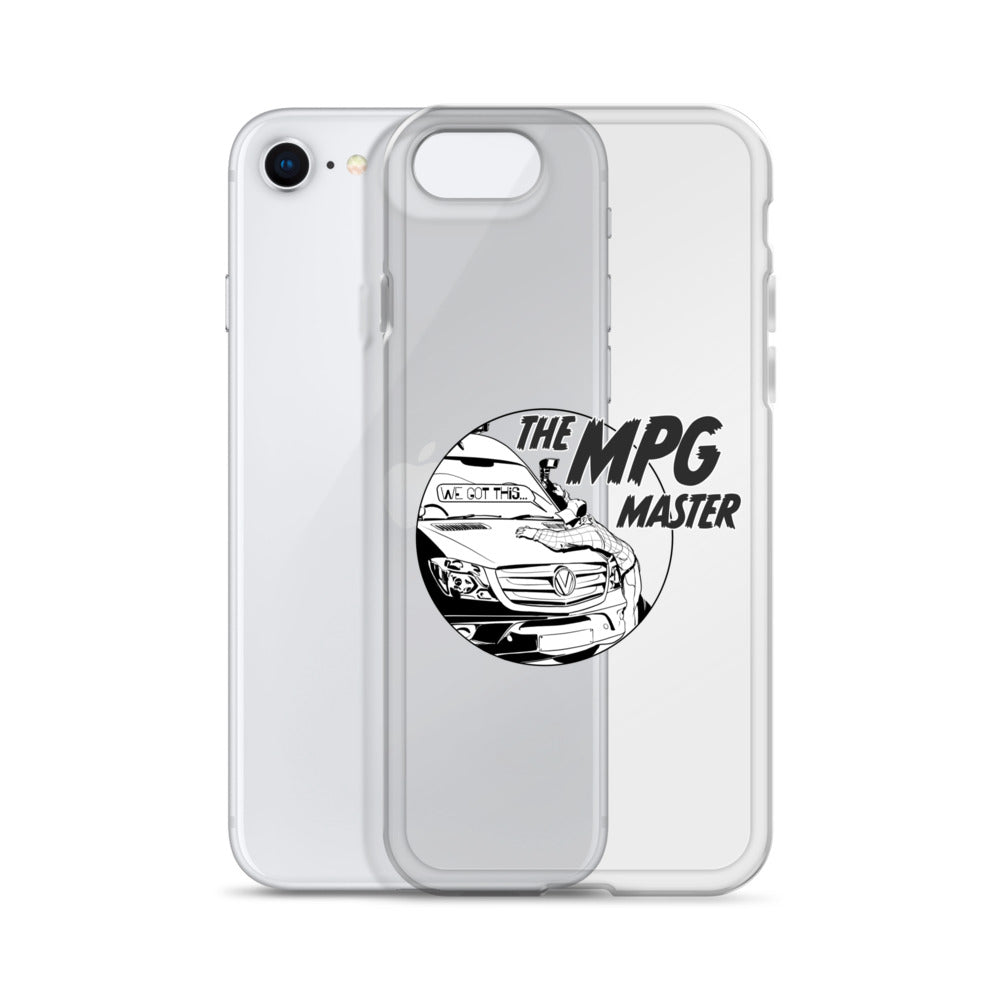 Clear Case for iPhone® with “The MPG Master” (M) logo