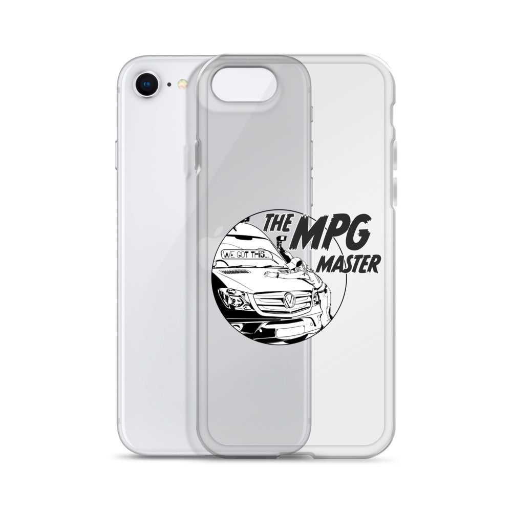 Clear Case for iPhone® with “The MPG Master” (F) logo