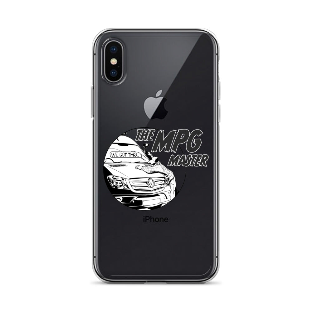 Clear Case for iPhone® with “The MPG Master” (M) logo