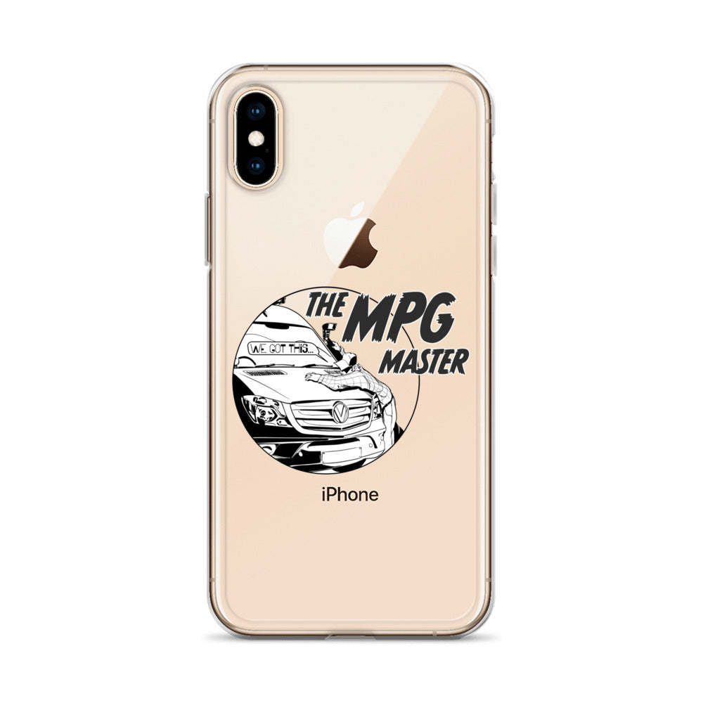 Clear Case for iPhone® with “The MPG Master” (M) logo