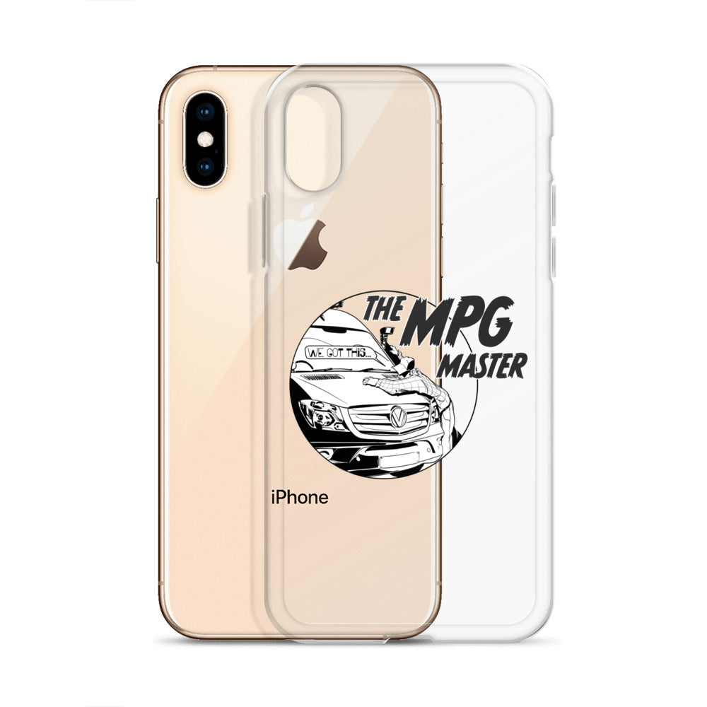 Clear Case for iPhone® with “The MPG Master” (M) logo