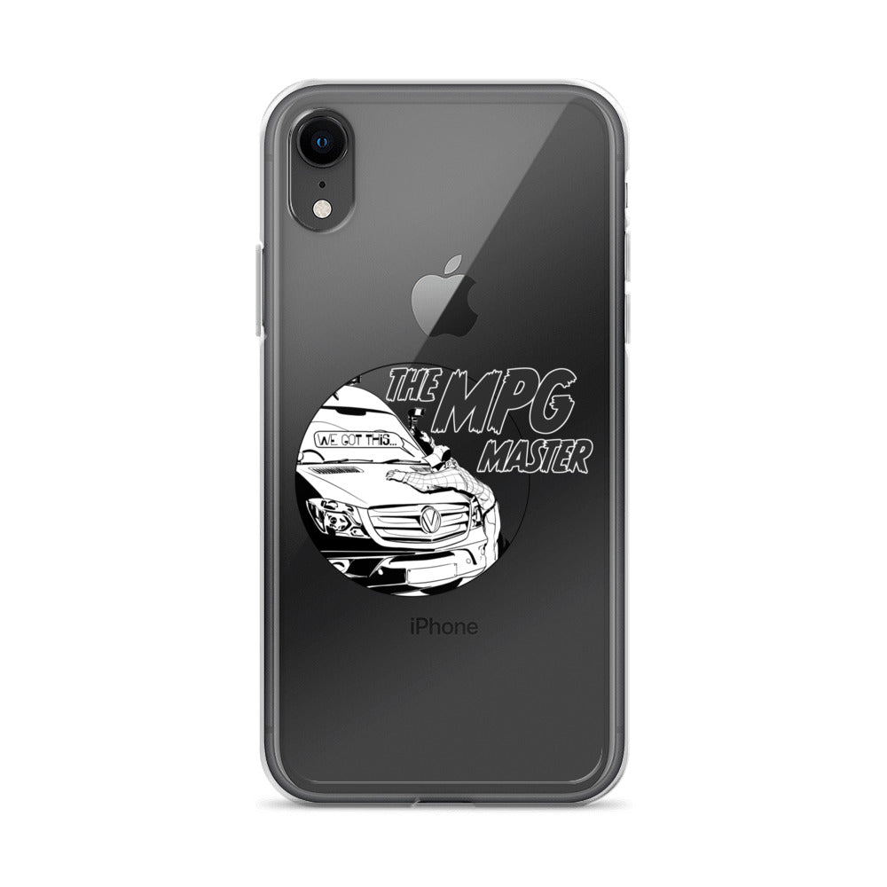 Clear Case for iPhone® with “The MPG Master” (M) logo