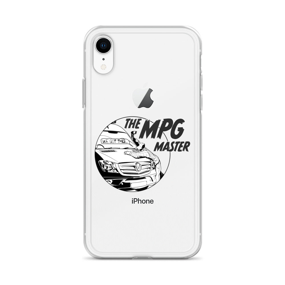 Clear Case for iPhone® with “The MPG Master” (M) logo