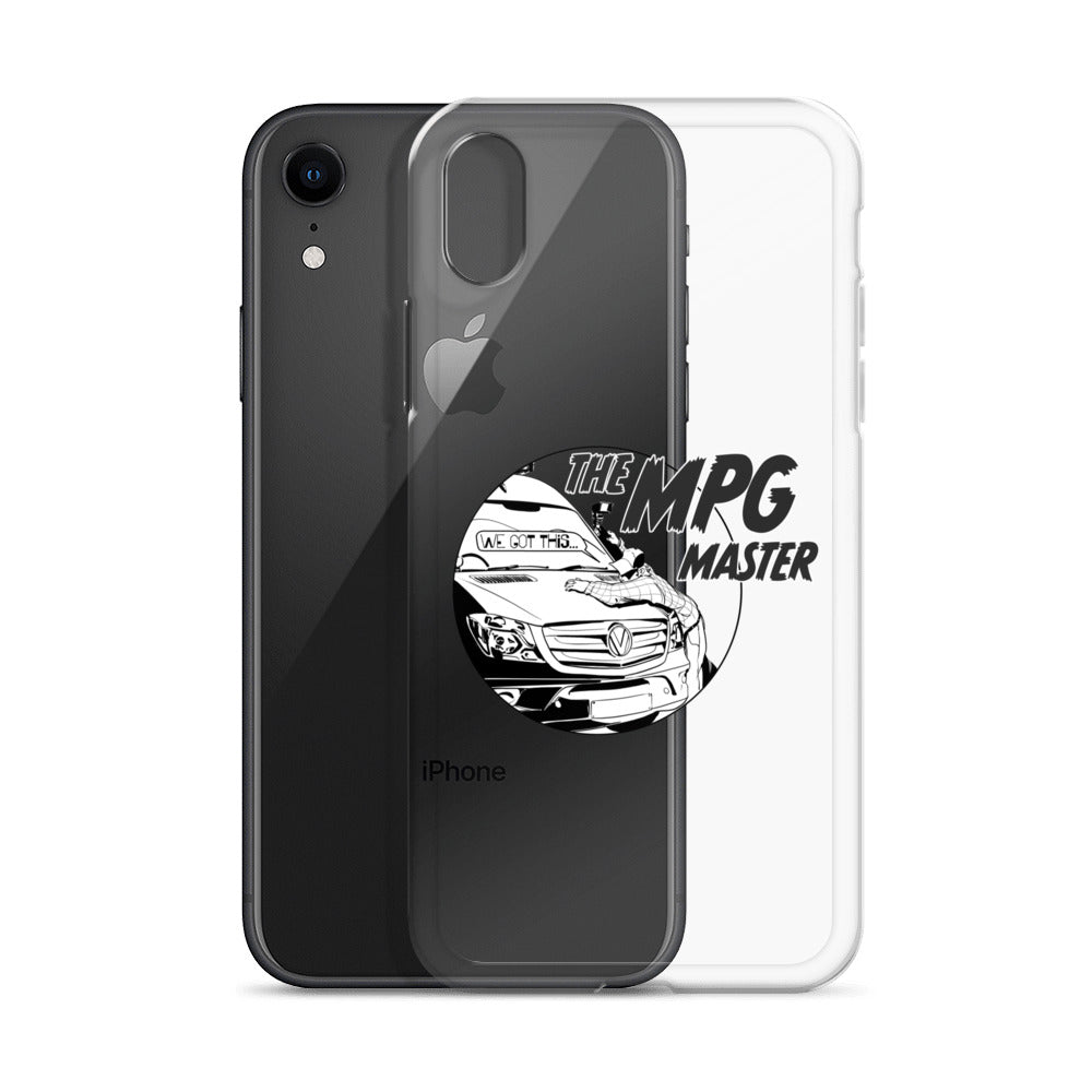 Clear Case for iPhone® with “The MPG Master” (M) logo