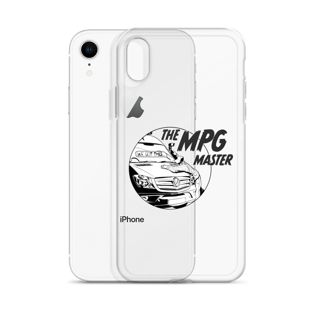 Clear Case for iPhone® with “The MPG Master” (M) logo