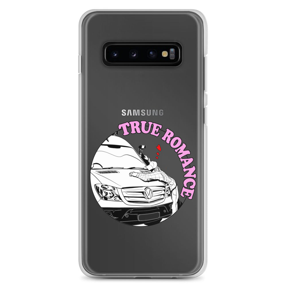 Clear Case for Samsung® with “True Romance” (M) logo