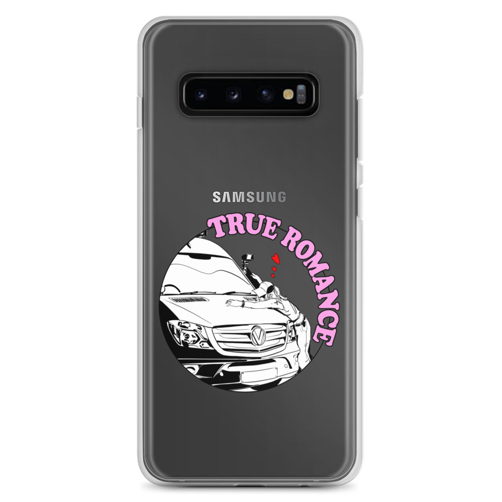 Clear Case for Samsung® with “True Romance” (F) logo