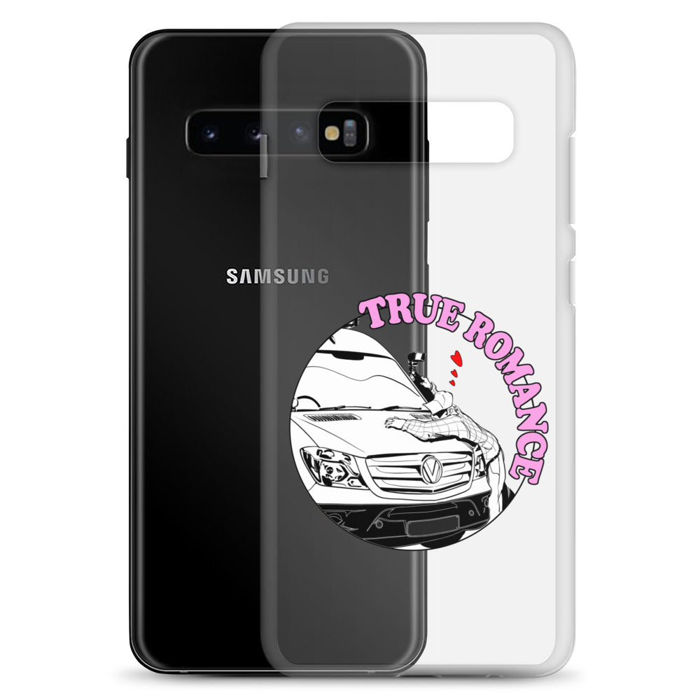 Clear Case for Samsung® with “True Romance” (M) logo