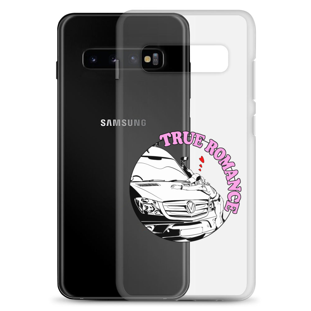 Clear Case for Samsung® with “True Romance” (F) logo