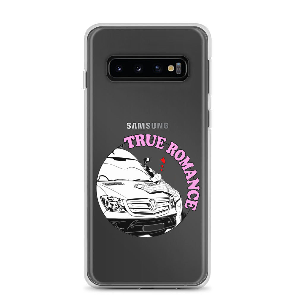 Clear Case for Samsung® with “True Romance” (M) logo