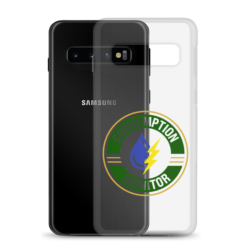 Clear Case for Samsung® with “Consumption Monitor" logo