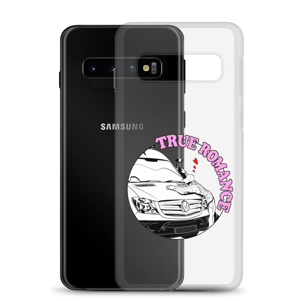 Clear Case for Samsung® with “True Romance” (M) logo