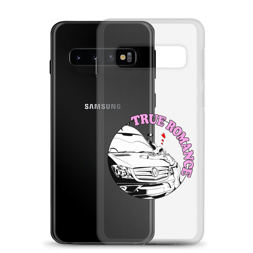 Clear Case for Samsung® with “True Romance” (F) logo