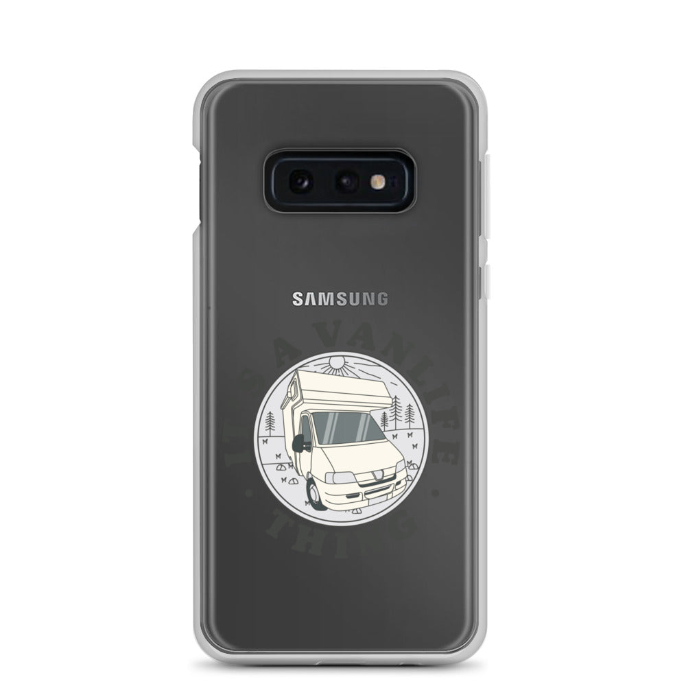 Clear Case for Samsung® with IAVLT (MoHo1) logo