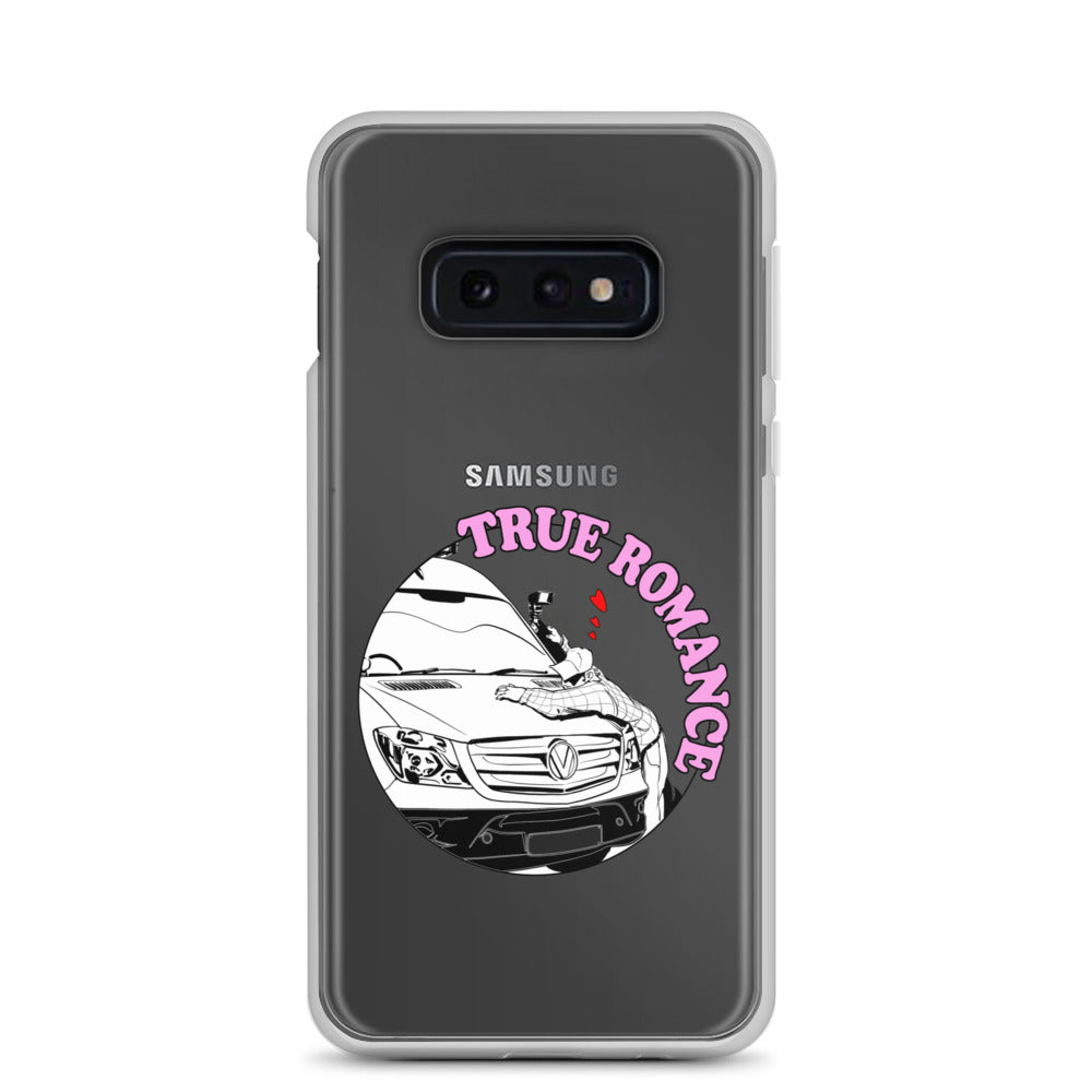 Clear Case for Samsung® with “True Romance” (M) logo