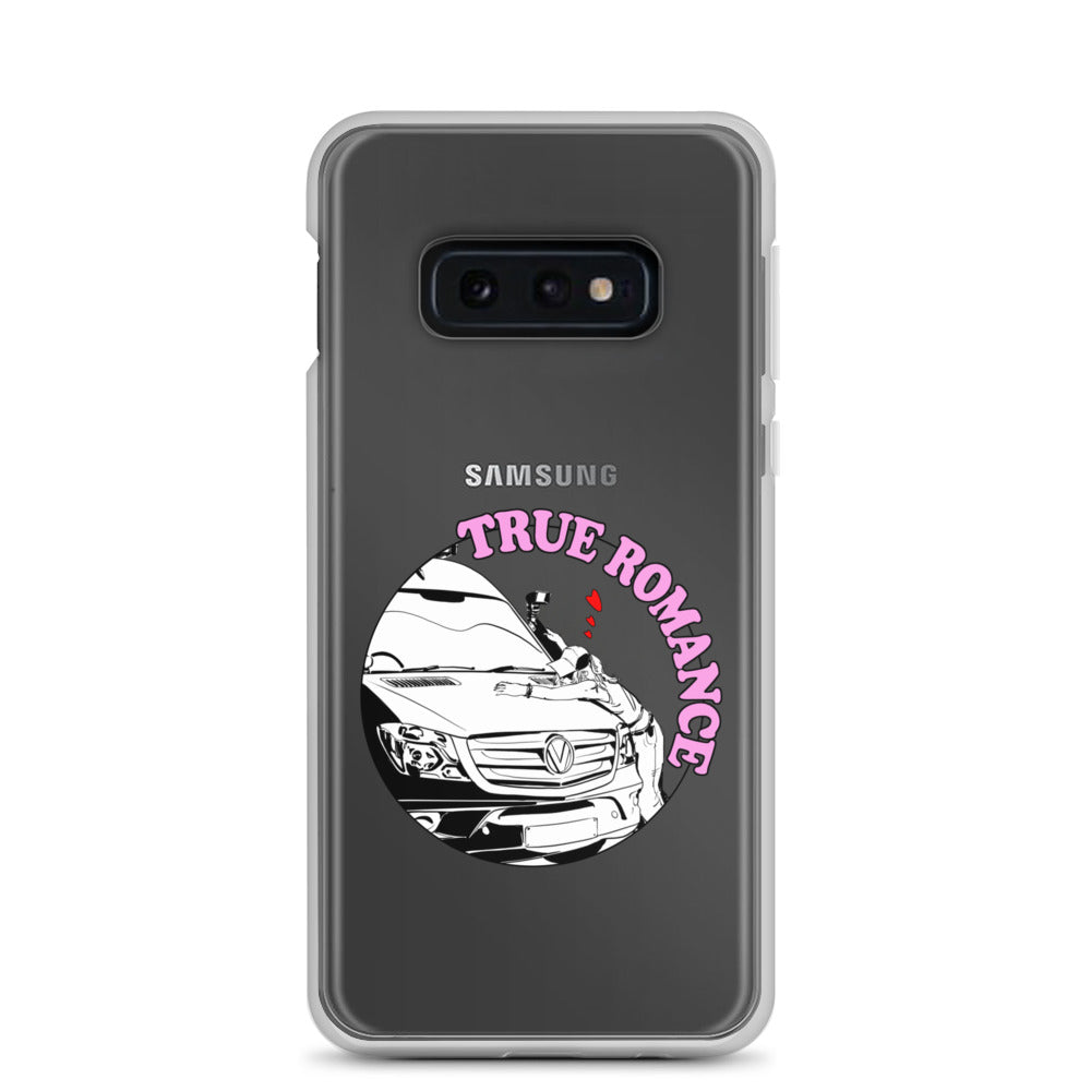 Clear Case for Samsung® with “True Romance” (F) logo