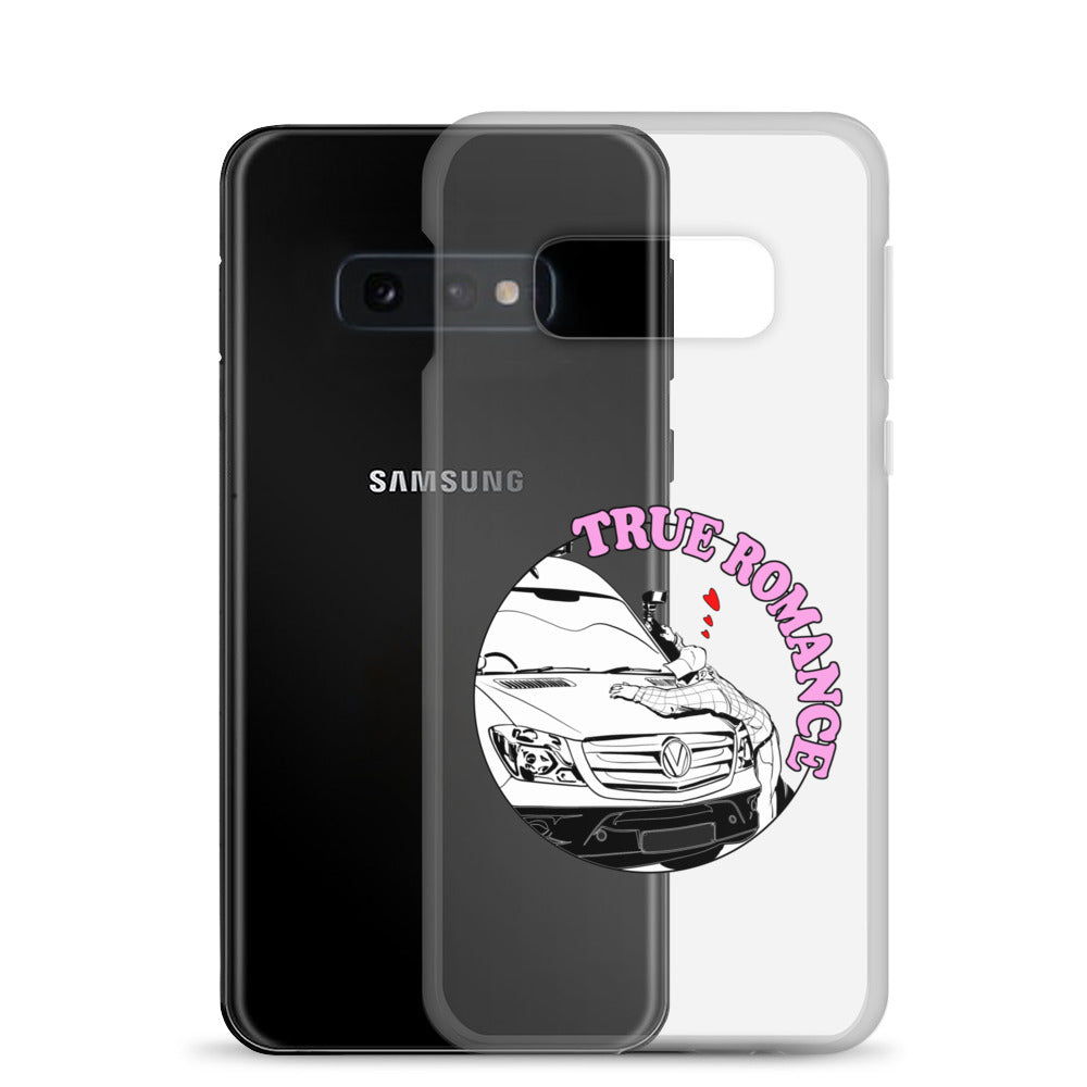 Clear Case for Samsung® with “True Romance” (M) logo