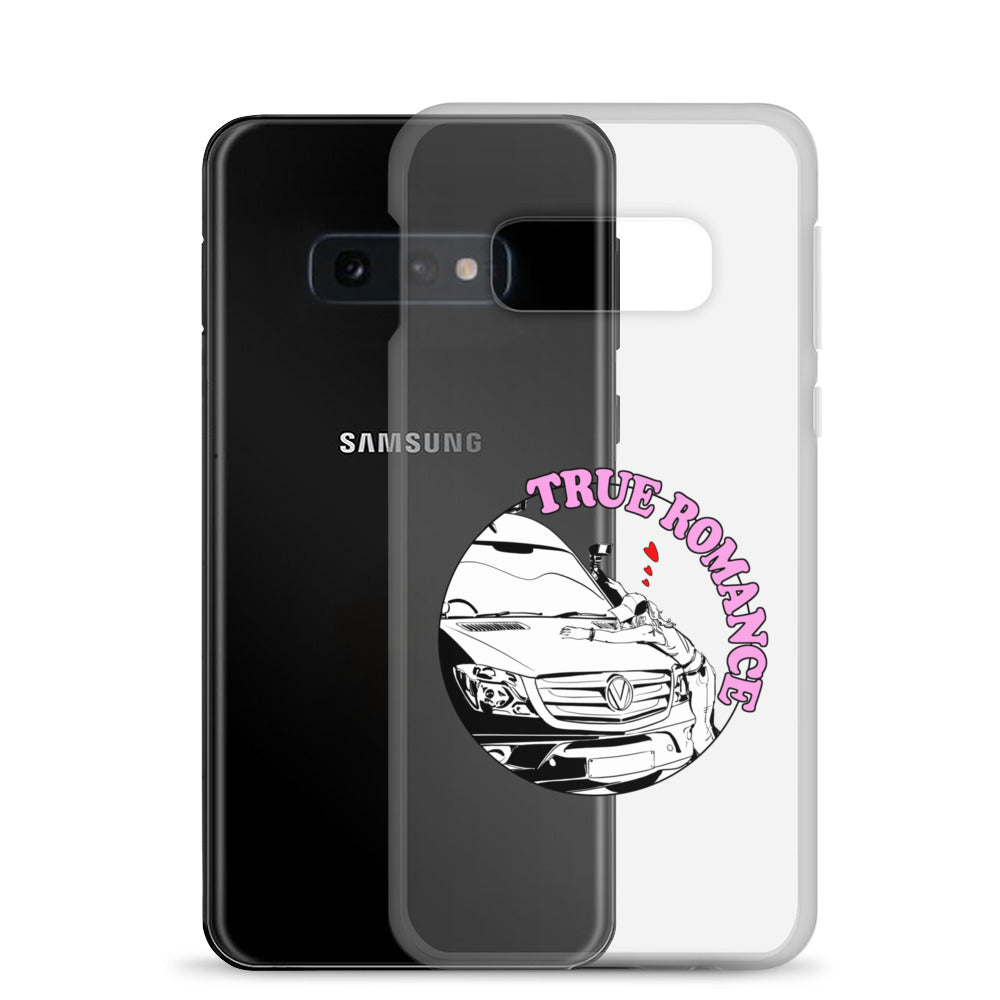 Clear Case for Samsung® with “True Romance” (F) logo