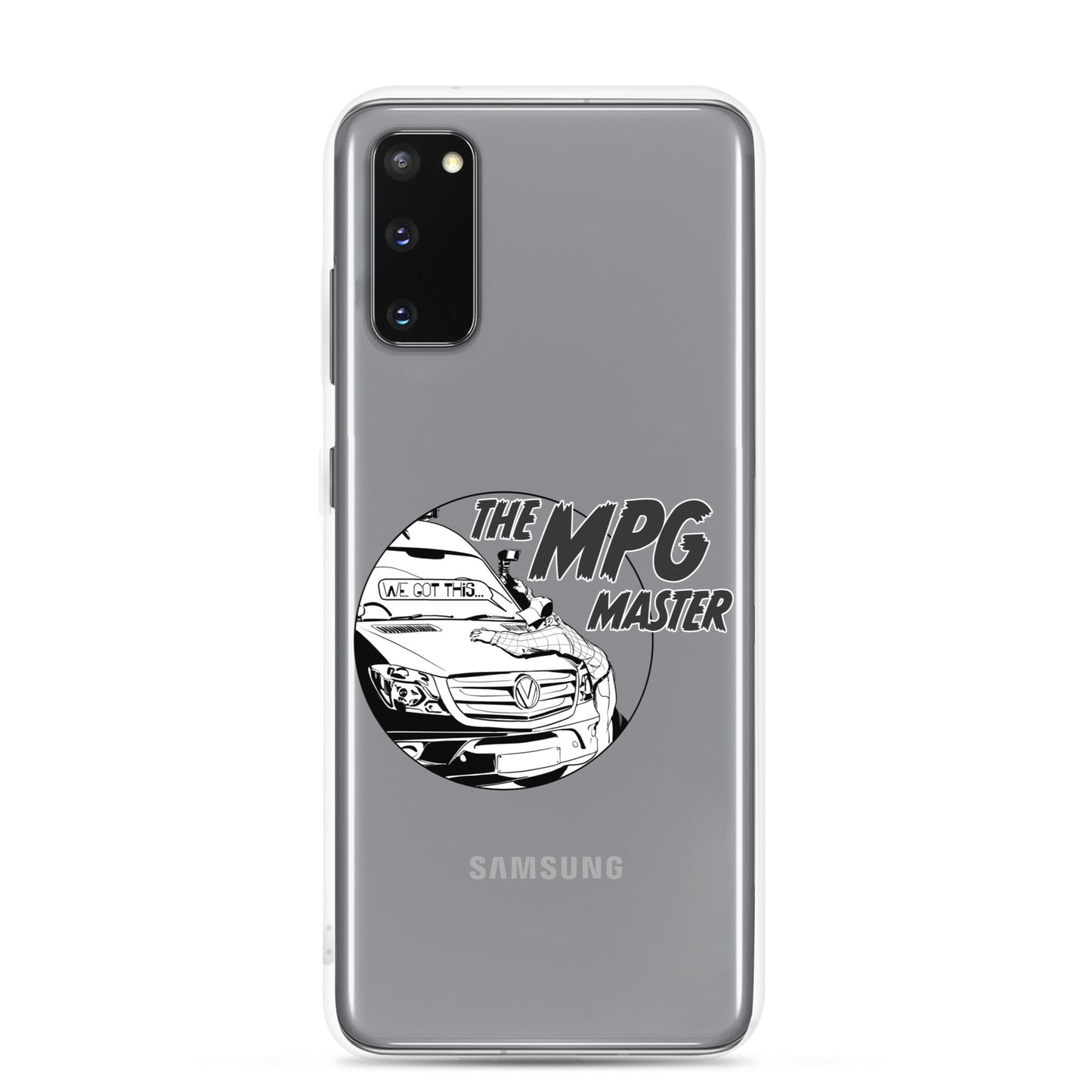 Clear Case for Samsung® with “The MPG Master” (M) logo