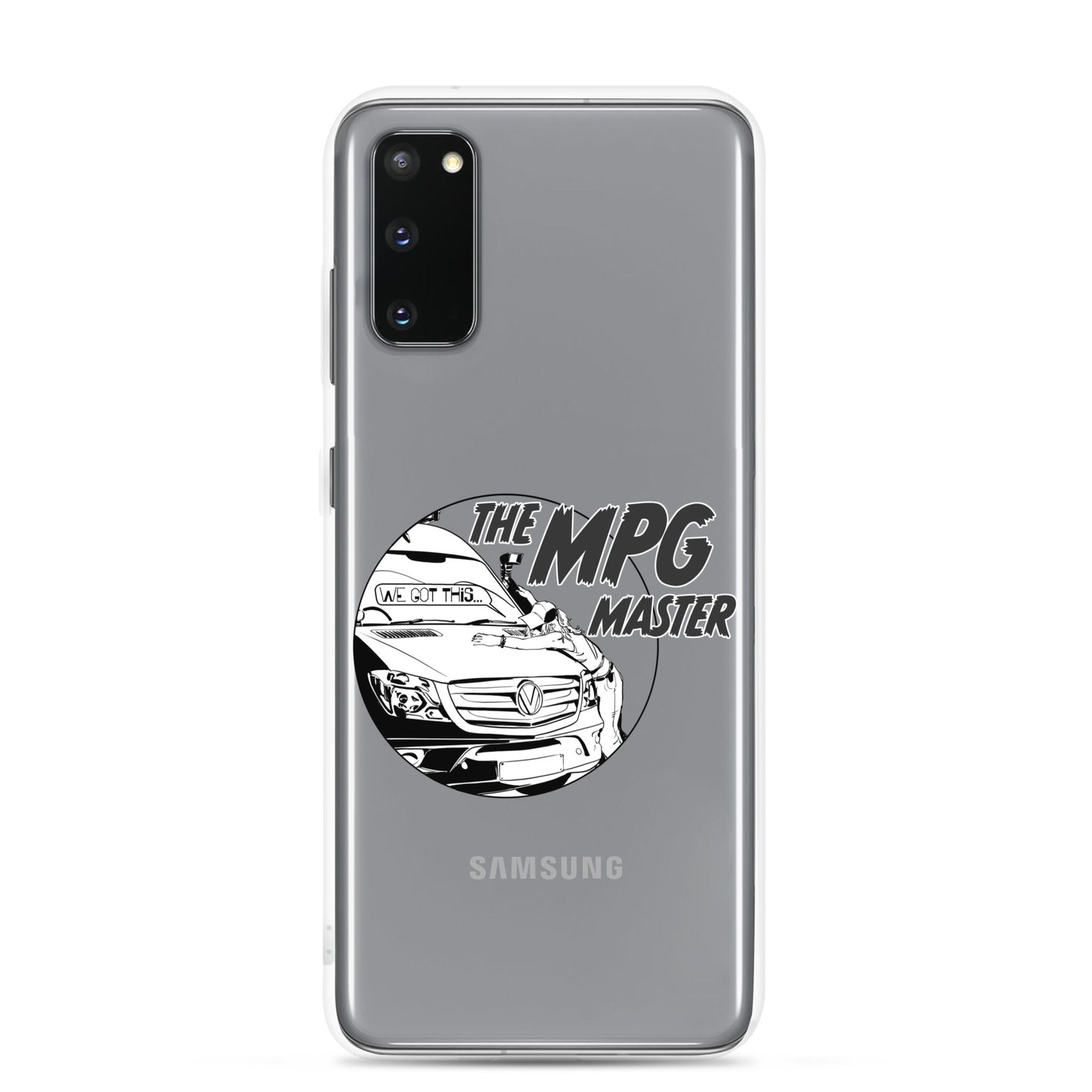 Clear Case for Samsung® with “The MPG Master” (F) logo