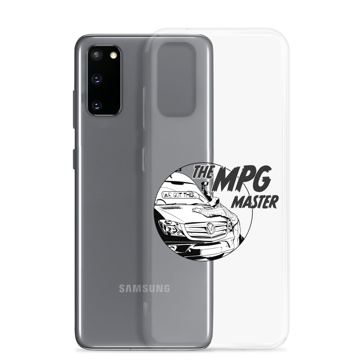 Clear Case for Samsung® with “The MPG Master” (M) logo