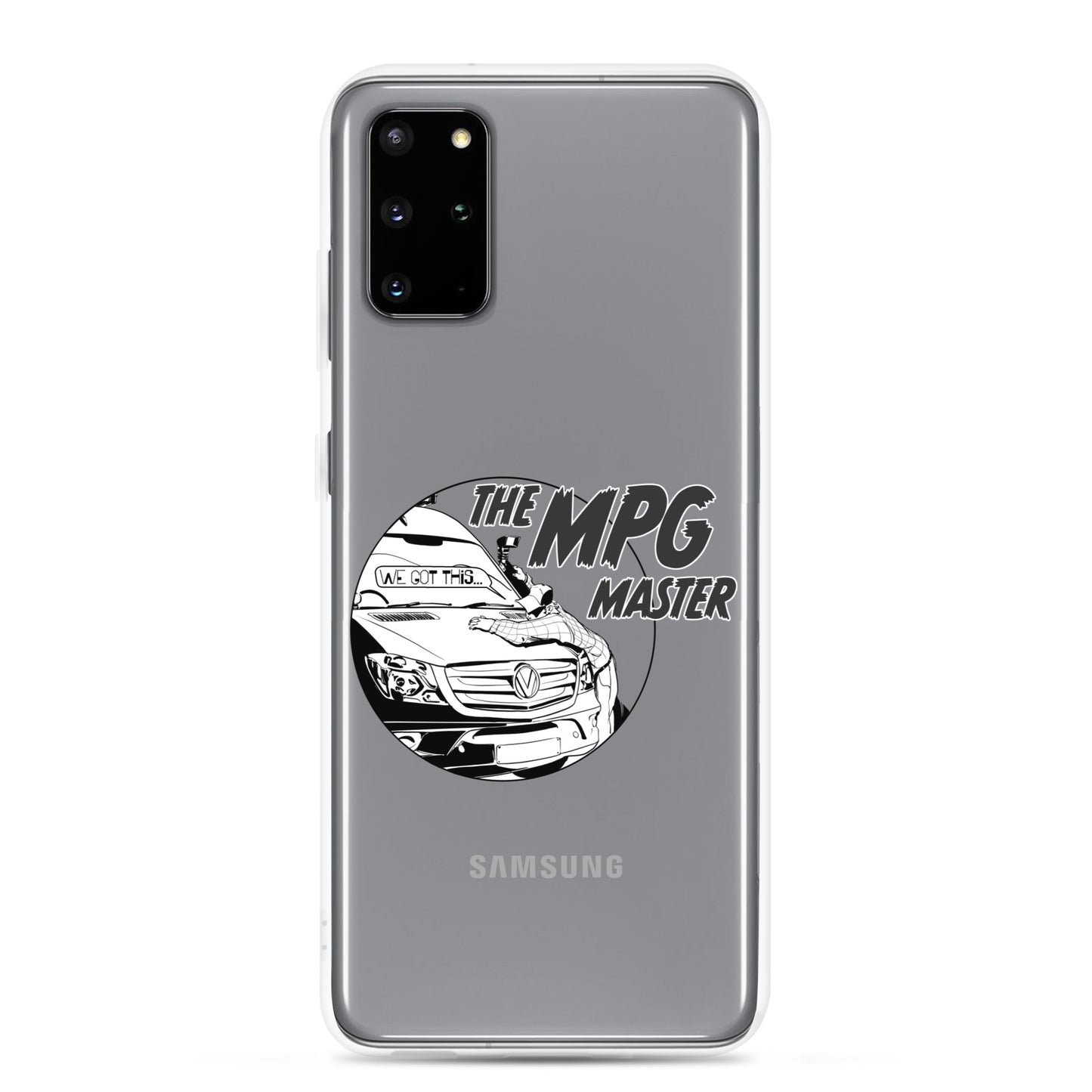 Clear Case for Samsung® with “The MPG Master” (M) logo