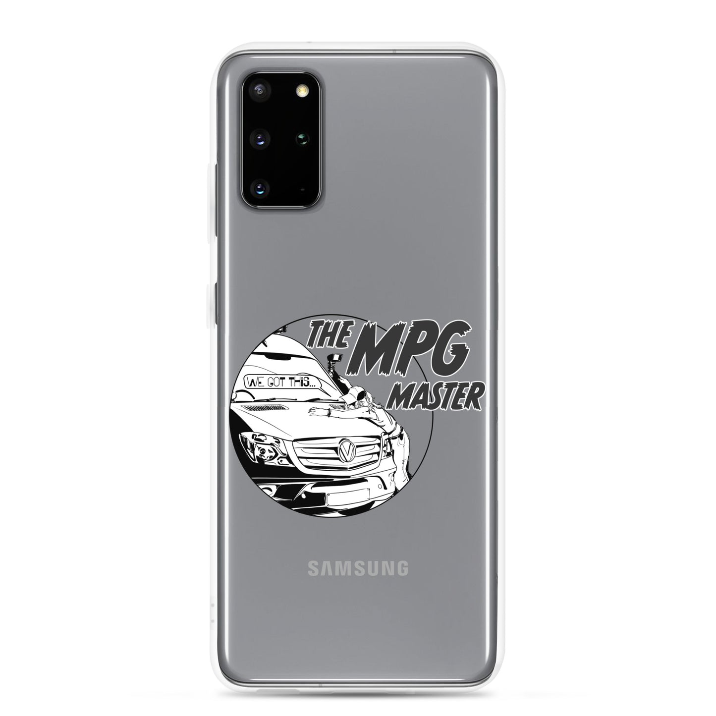 Clear Case for Samsung® with “The MPG Master” (F) logo