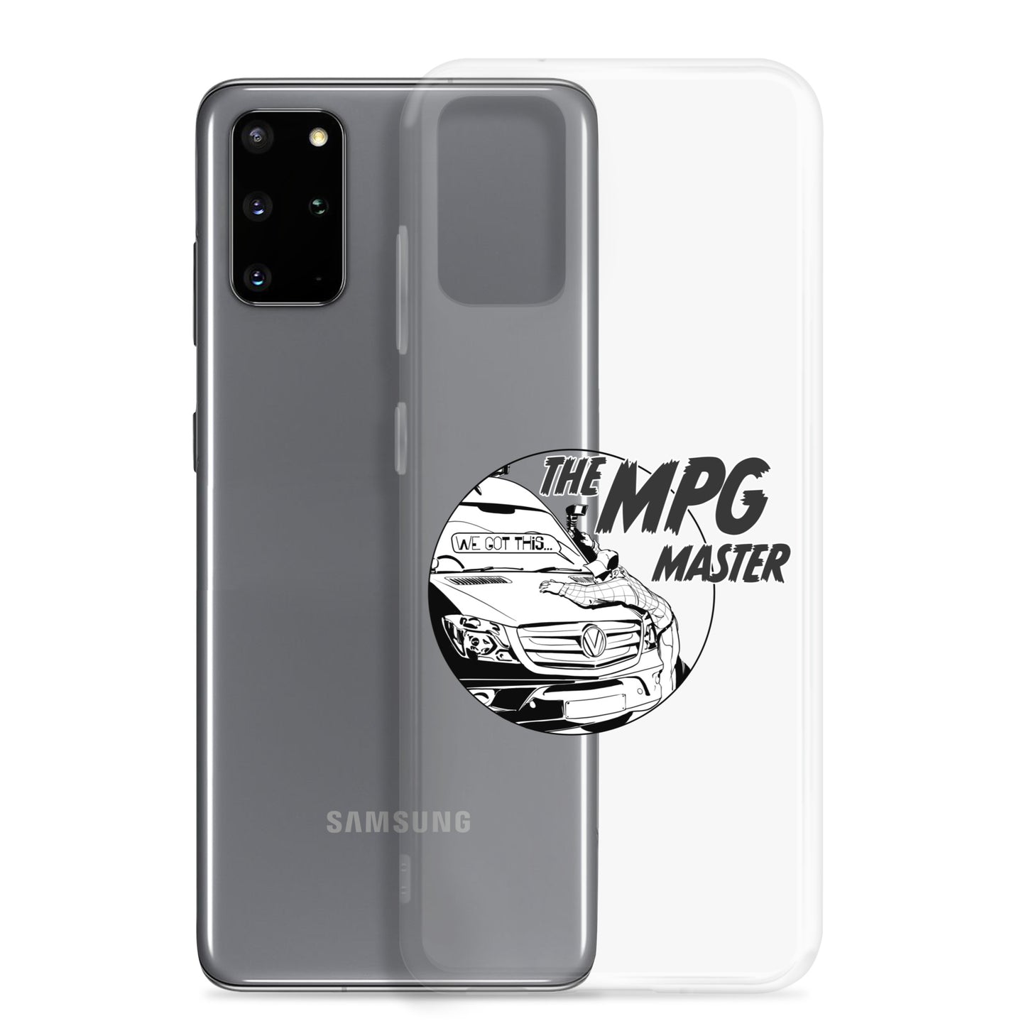 Clear Case for Samsung® with “The MPG Master” (M) logo