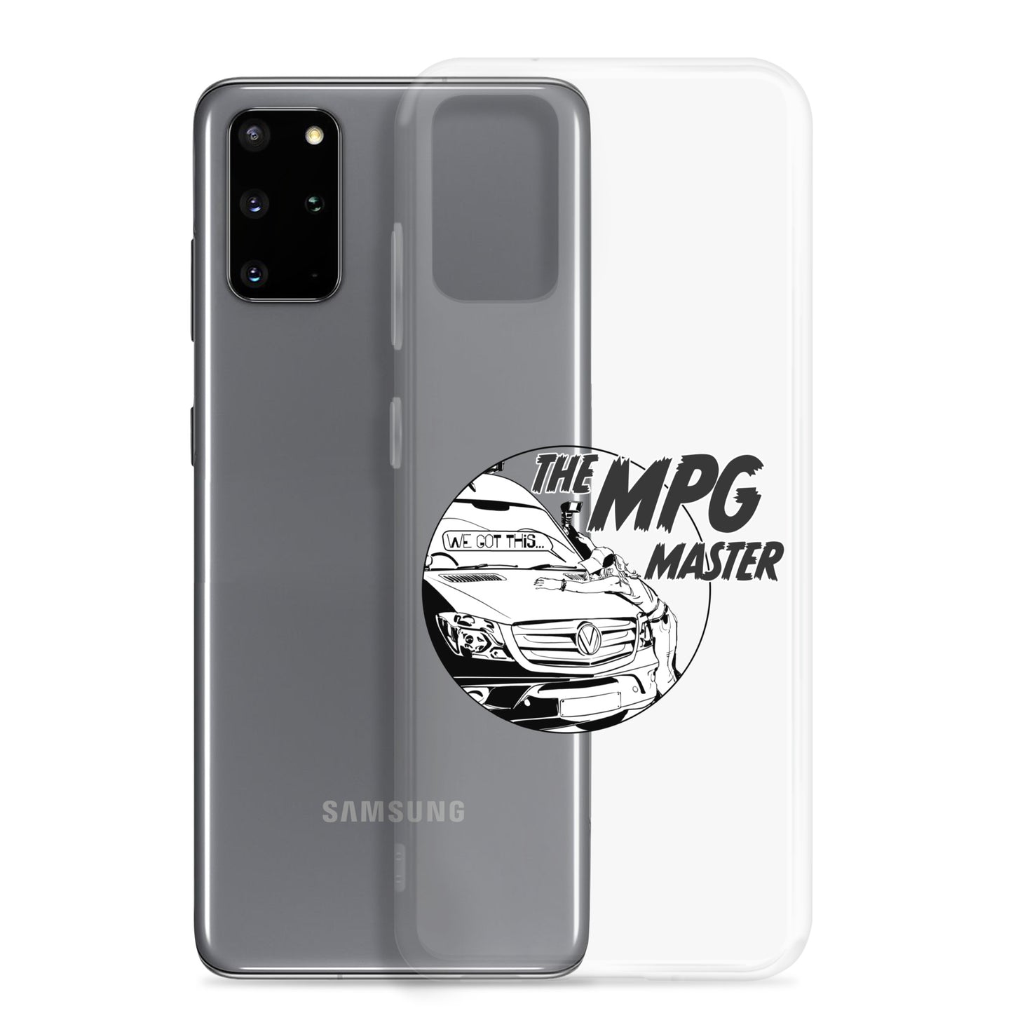 Clear Case for Samsung® with “The MPG Master” (F) logo