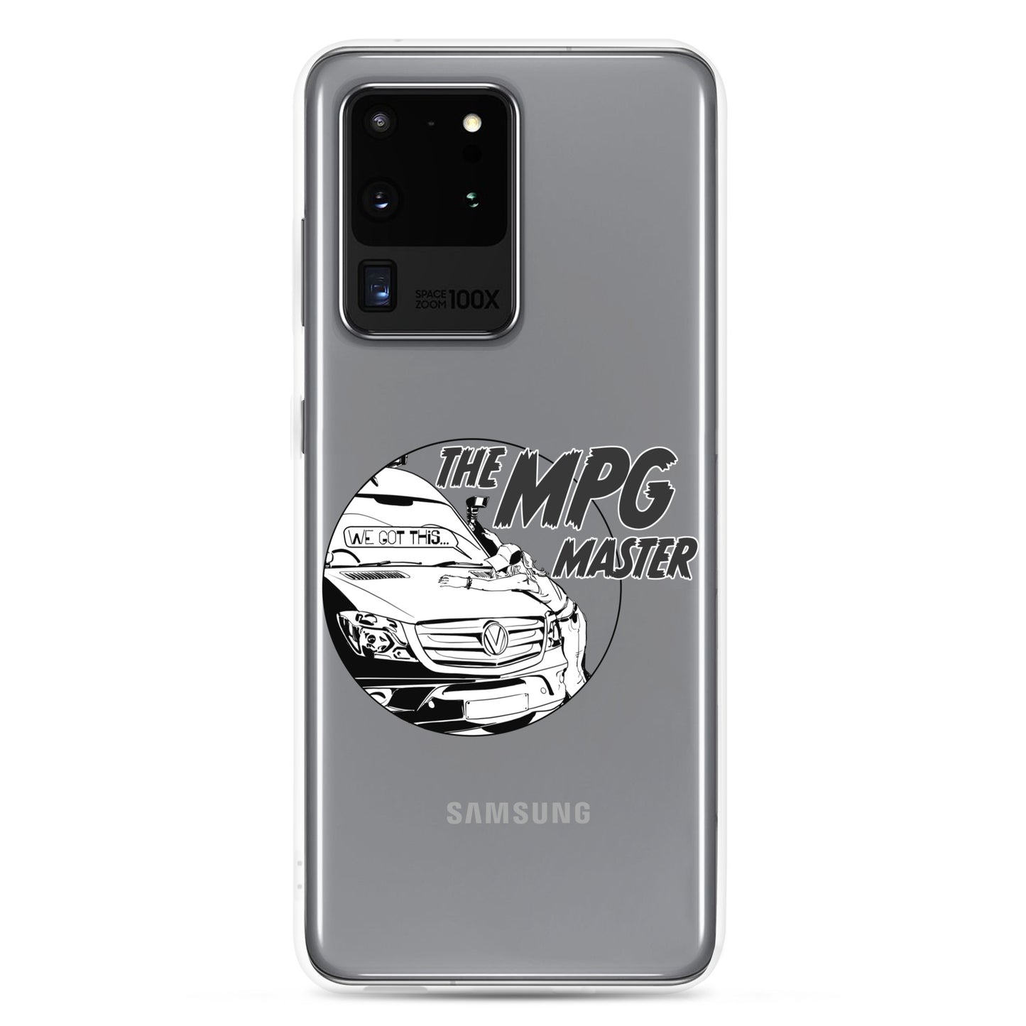 Clear Case for Samsung® with “The MPG Master” (F) logo