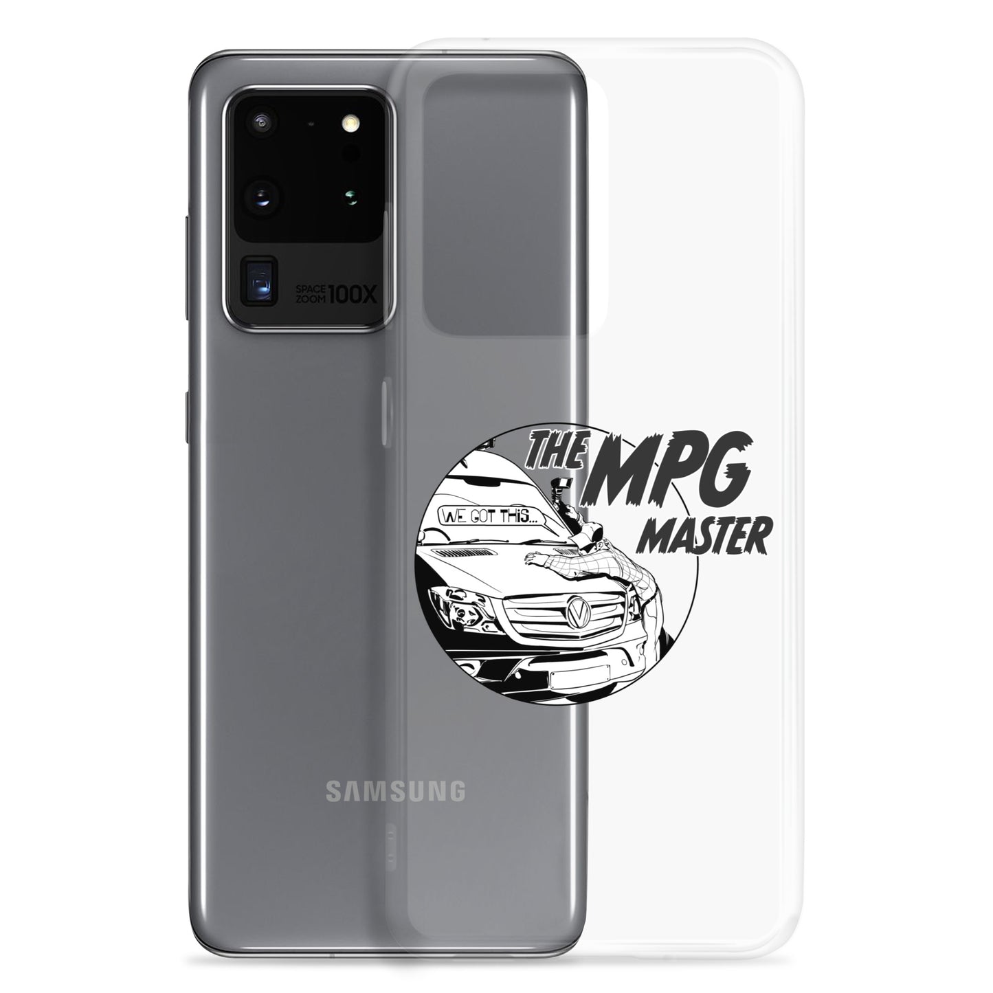 Clear Case for Samsung® with “The MPG Master” (M) logo