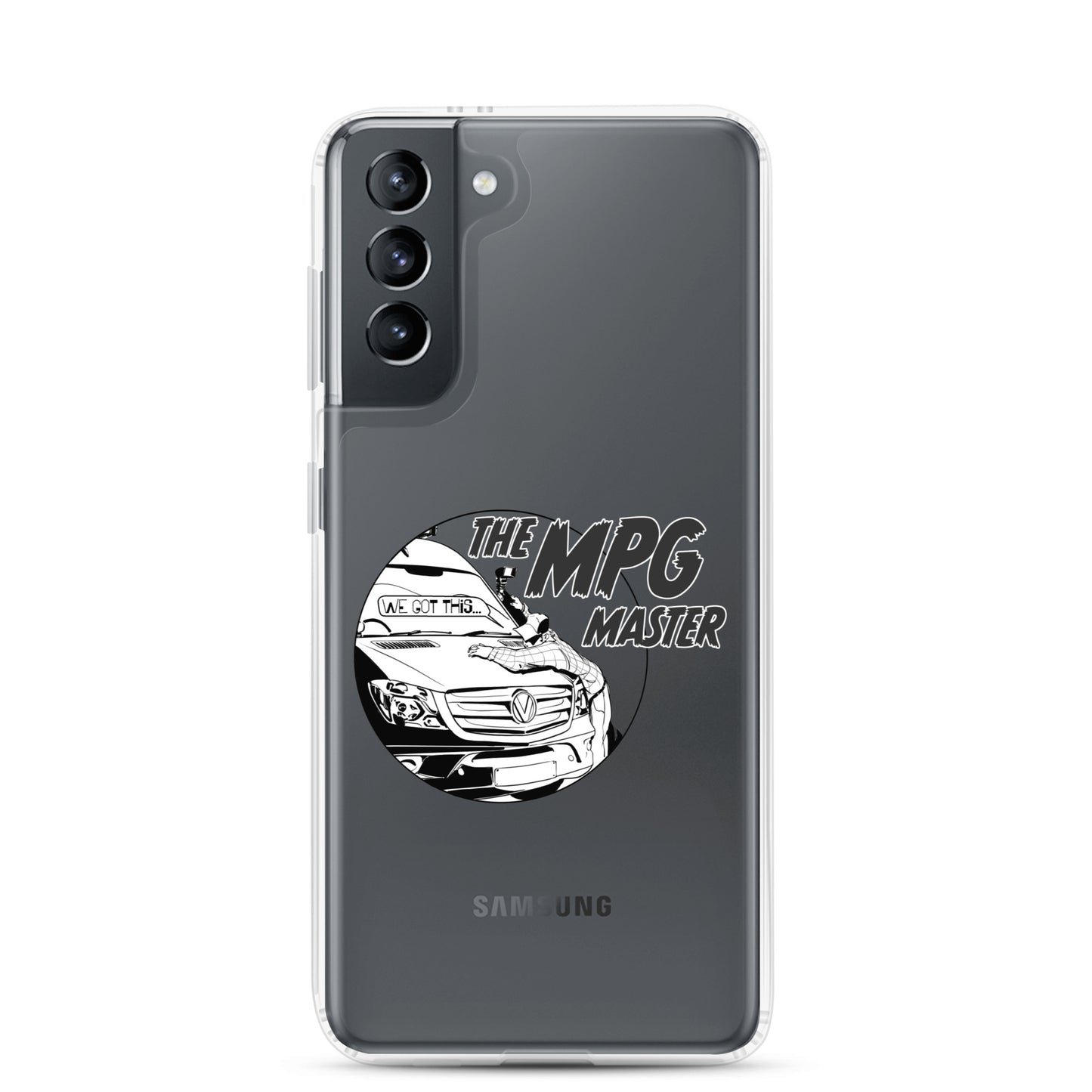 Clear Case for Samsung® with “The MPG Master” (M) logo