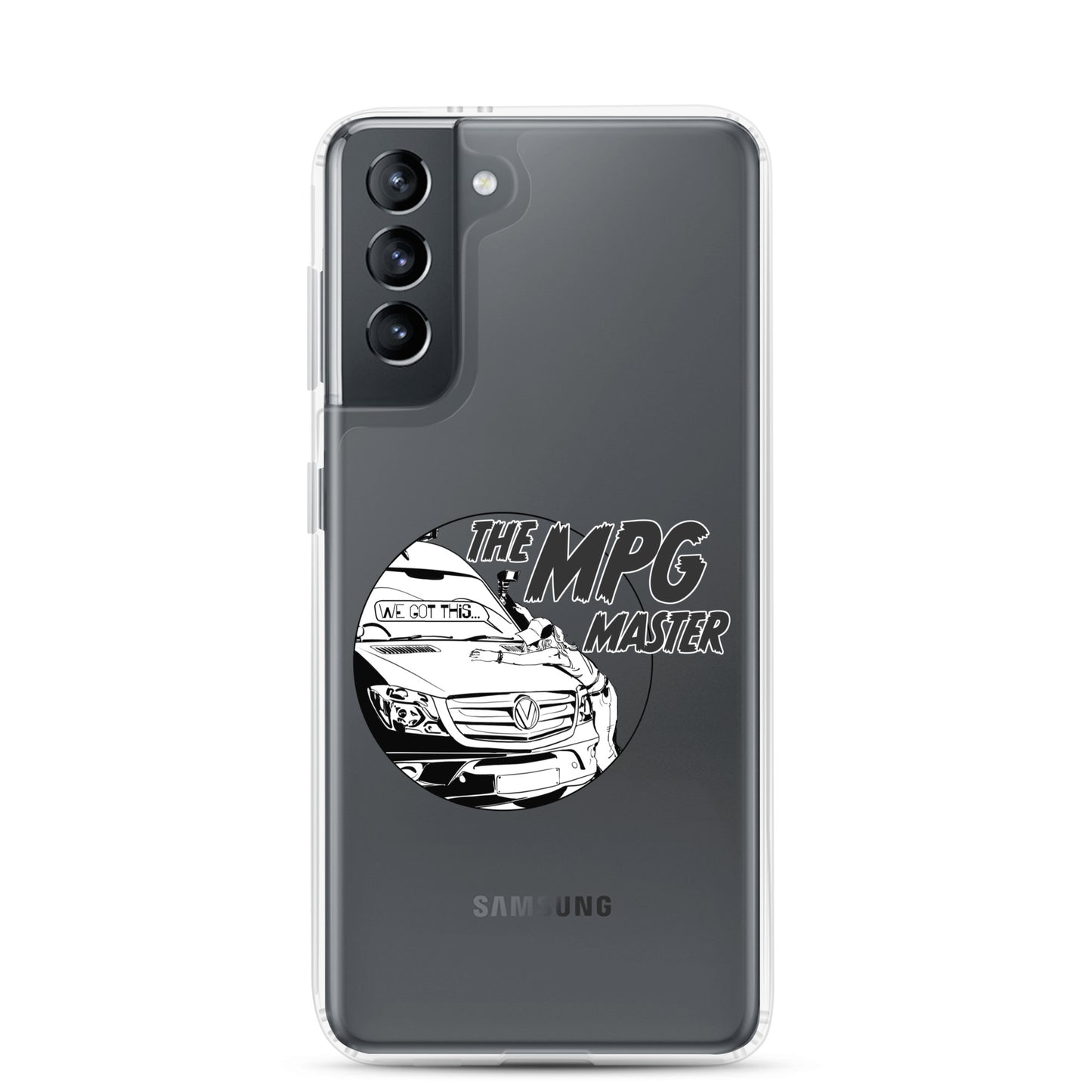 Clear Case for Samsung® with “The MPG Master” (F) logo