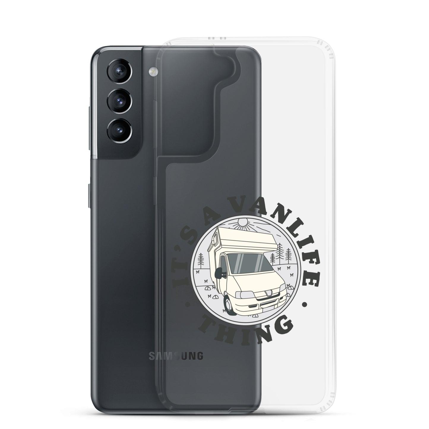 Clear Case for Samsung® with IAVLT (MoHo1) logo