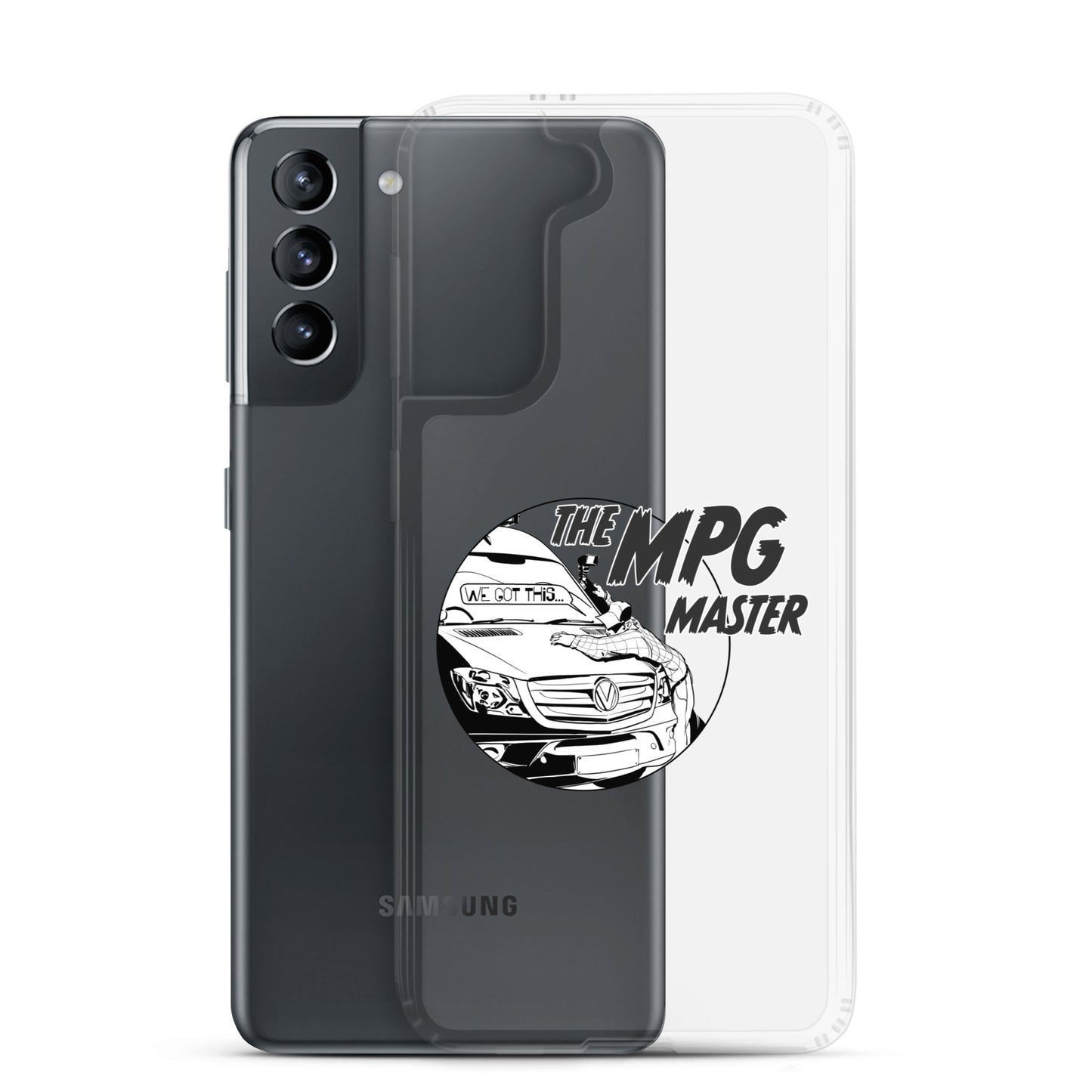 Clear Case for Samsung® with “The MPG Master” (M) logo