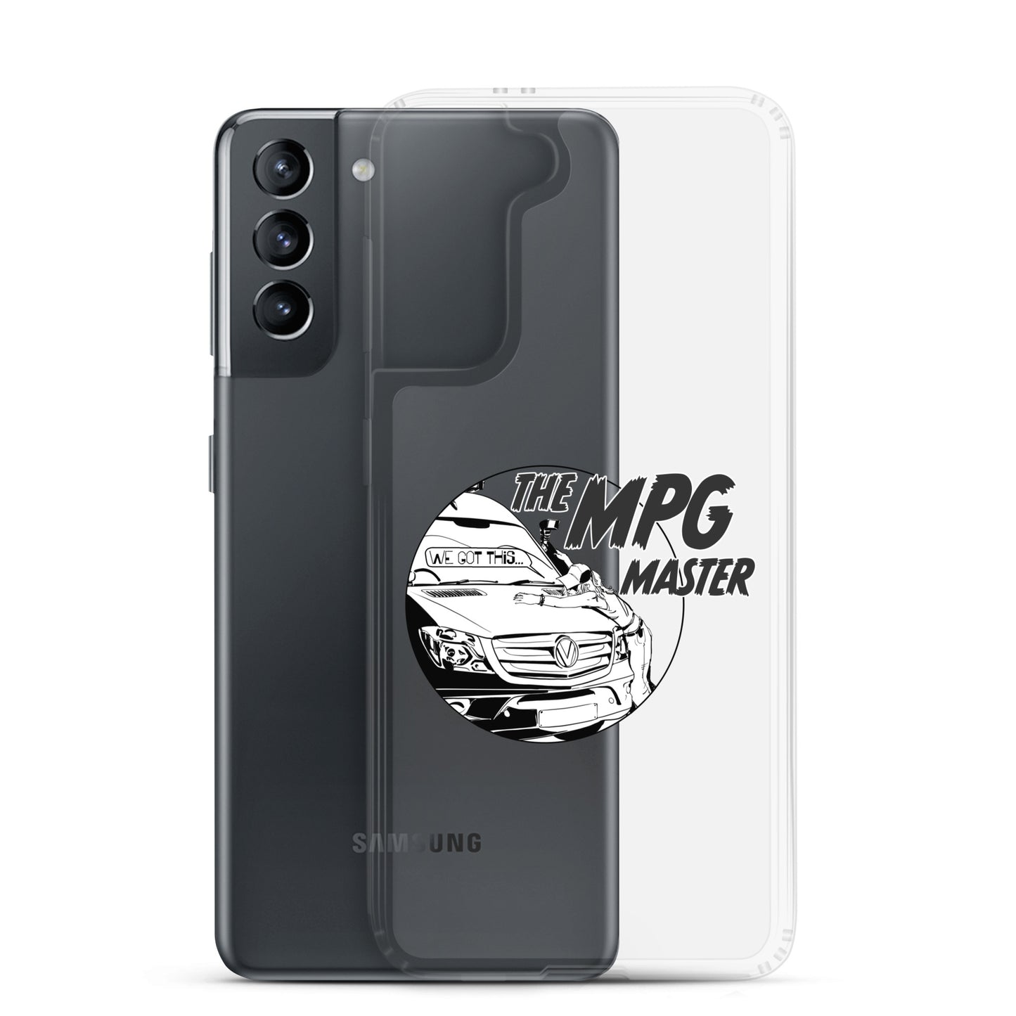 Clear Case for Samsung® with “The MPG Master” (F) logo