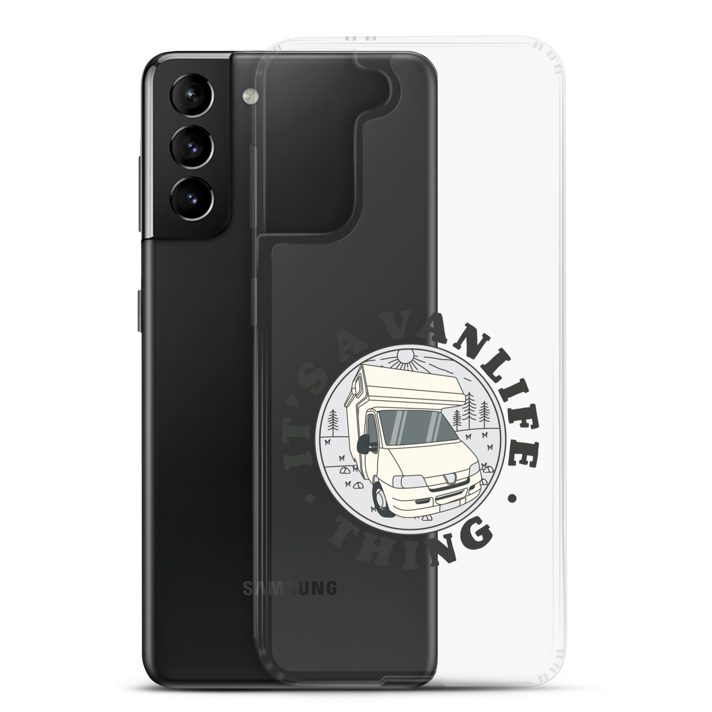 Clear Case for Samsung® with IAVLT (MoHo1) logo