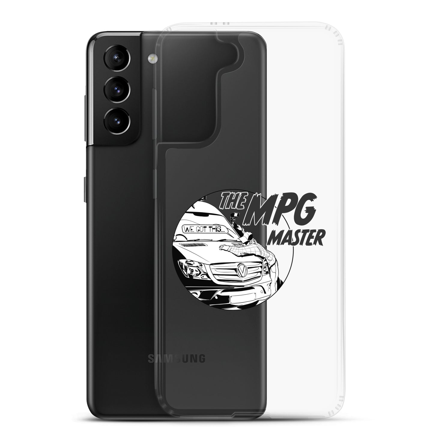 Clear Case for Samsung® with “The MPG Master” (M) logo