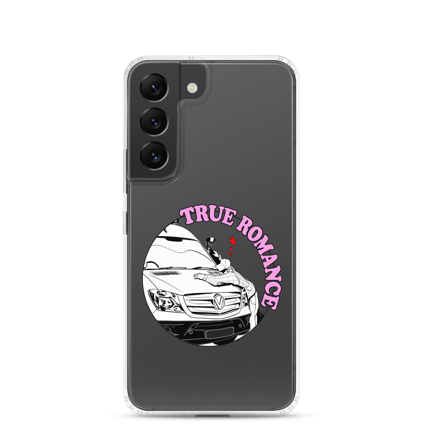 Clear Case for Samsung® with “True Romance” (M) logo