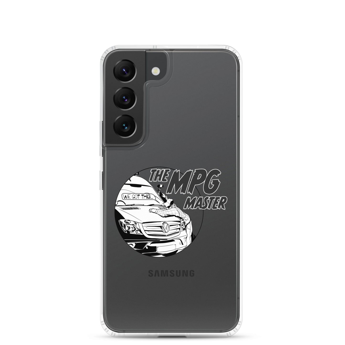 Clear Case for Samsung® with “The MPG Master” (M) logo