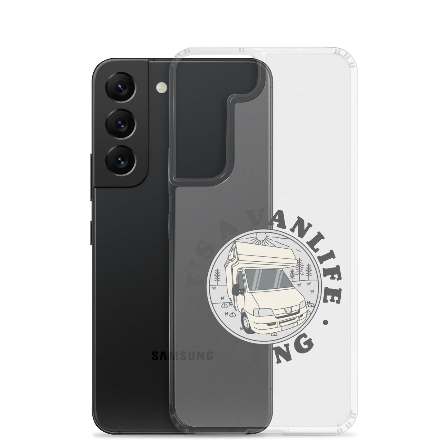 Clear Case for Samsung® with IAVLT (MoHo1) logo