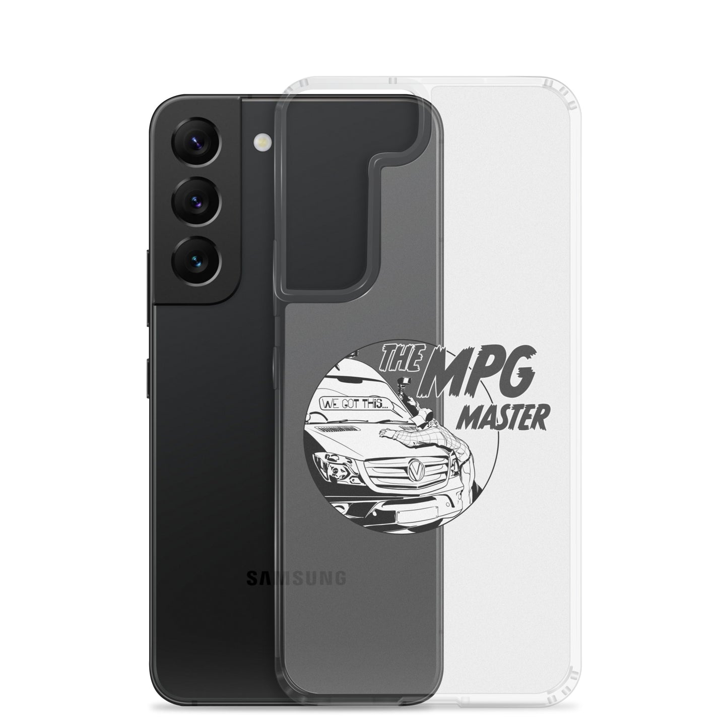 Clear Case for Samsung® with “The MPG Master” (M) logo