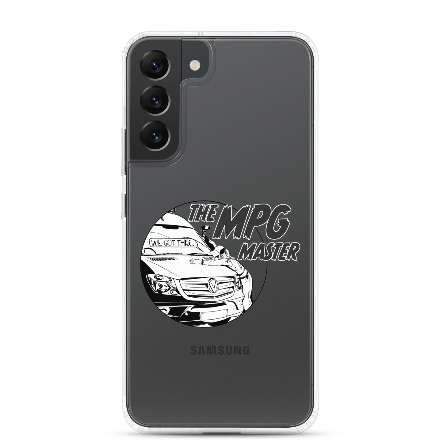 Clear Case for Samsung® with “The MPG Master” (F) logo